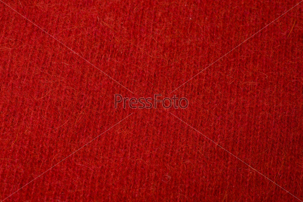 Фотография на тему Текстура красной шерстяной ткани | PressFoto