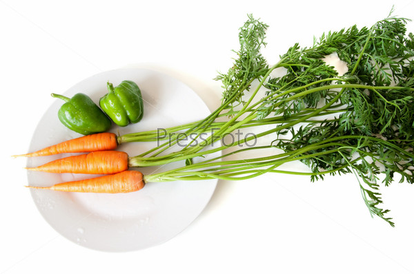 Стоковые фотографии по запросу Морковь с ботвой