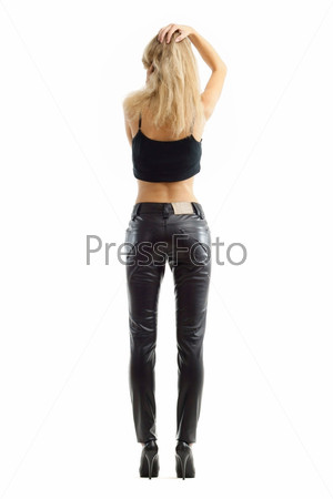С чем носить женские кожаные брюки: 52 образа на каждый день (актуальные фото)!