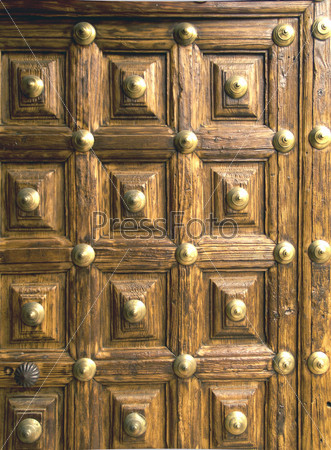 Фотография на тему Текстура старой деревянной двери