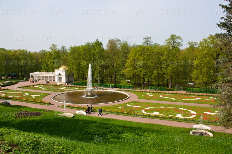 Фотография на тему Территория Нижнего парка, Петергоф, Россия | PressFoto