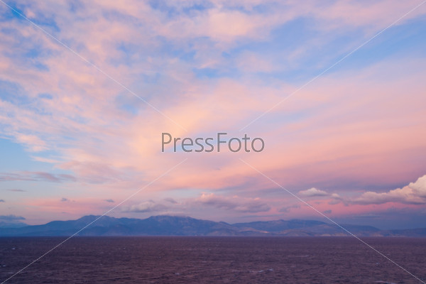 Фотография на тему Прекрасный розовый закат | PressFoto