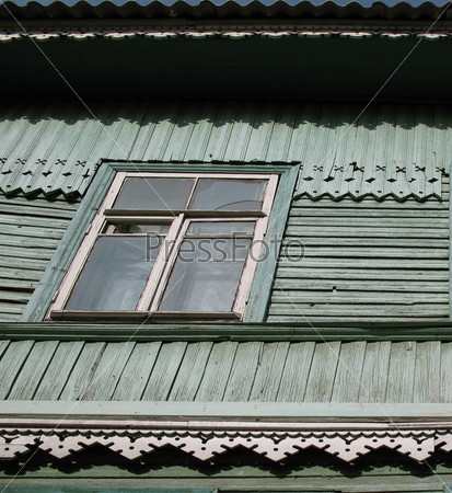 Украшение крыши деревянного дома