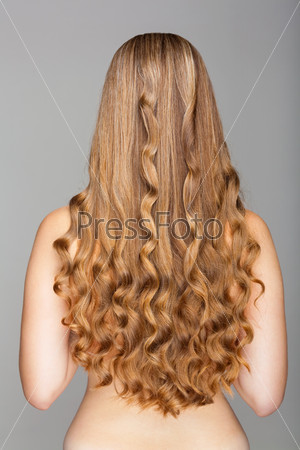 Сзади Девушка С Красивые Длинные Светлые Волосы Стоковые Фотографии | FreeImages