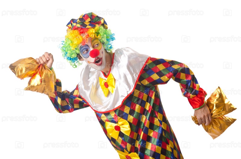 бегущий клоун