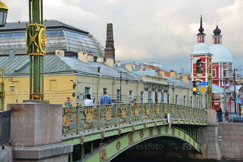 Пантелеймоновский мост в санкт петербурге фото Фотография на тему Пантелеймоновский мост, Санкт-Петербург PressFoto