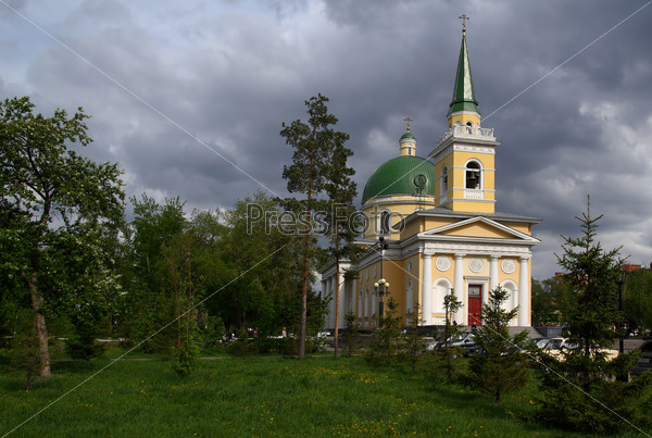 Свято Никольский казачий собор Омск