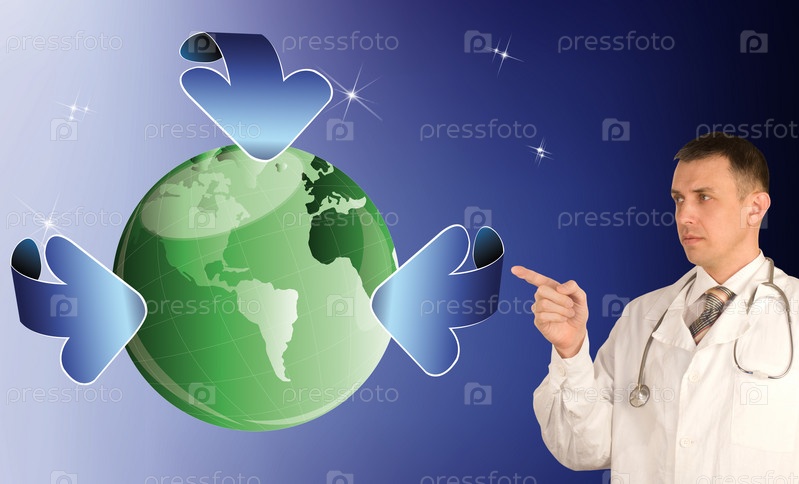 Фотография на тему Экология концепция.Медицина и здоровая зеленая ...