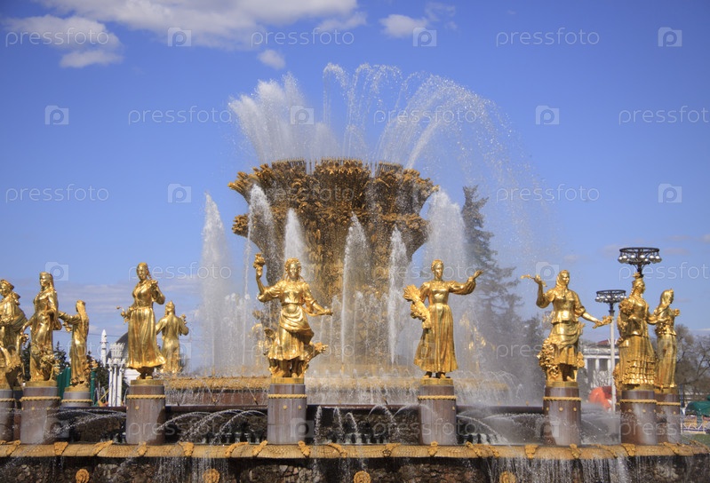 Фотография на тему Фонтан дружбы народов, ВДНХ | PressFoto