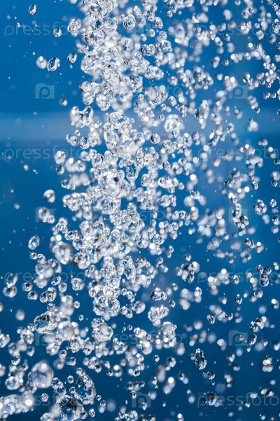 Капли воды в воздухе