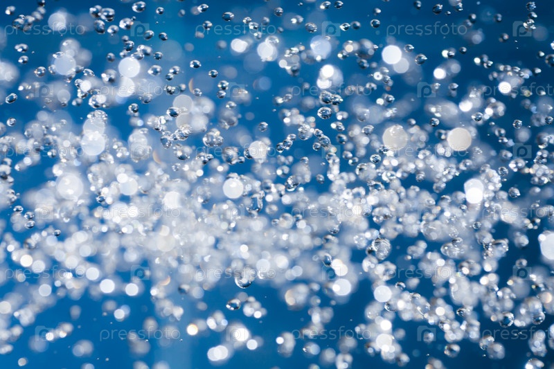 Капли воды в воздухе