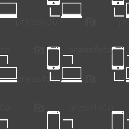 license sync sample agreement Synchronization sign icon. symbol. sync communicators Data