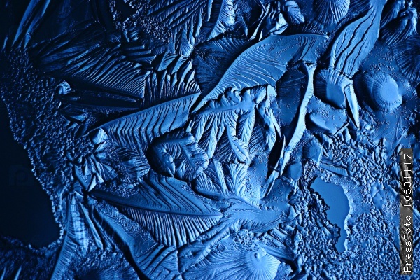 Фотография на тему Синий абстрактный фон холодный лед | PressFoto