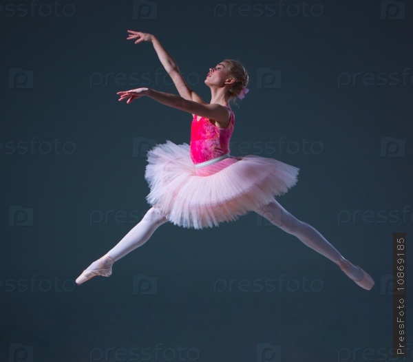 Стоковые векторные изображения по запросу Балерина прыжок