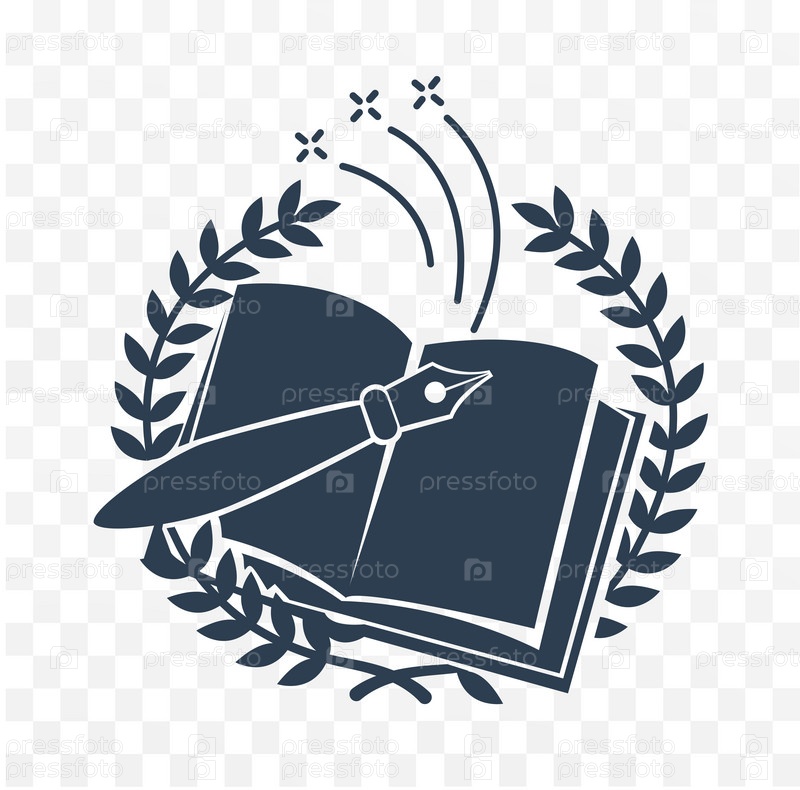 Картинка глобус книги перо