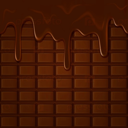 Вектор на тему Фон шоколада с струйками | PressFoto