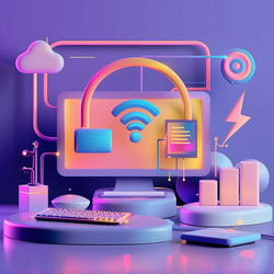 Элементы связи Wi-Fi и 5G - NeuroSky
