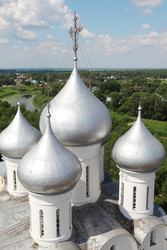 Купола собора Святой Софии в Вологде, Россия - paha_l