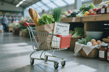 Мини-тележка для демонстрации свежих продуктов в целях розничной торговли. - SeventyFour