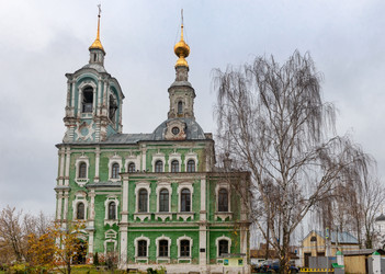 Храм во имя Никиты Великомученика. Православный храм во Владимире, построенный в 1760-х годах владимирским купцом Семеном Лазаревым - kostya6969
