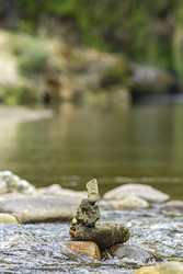 Zen rocks on the stream 5 - Pippocarlot