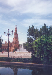 Spain 1989, Plaza de España in Seville - Pippocarlot