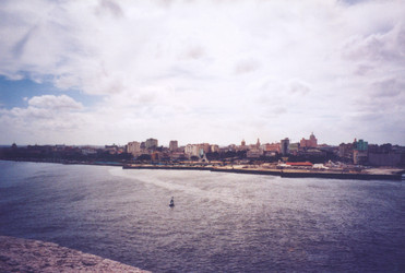 Куба, 1979 год, вид на горизонт Гаваны с моря - Pippocarlot