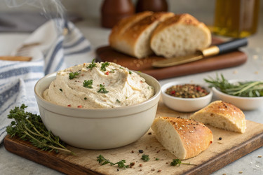 Вкусный рецепт копченого сливочного сыра для домашних вечеринок и праздников. Генеративный искусственный интеллект - RomanZ