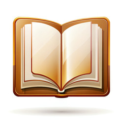 Иллюстрация открытой книги на чистом белом фоне. Генеративный искусственный интеллект - RomanZ