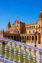 details of Plaza de España, Seville, Spain - Neirfy
