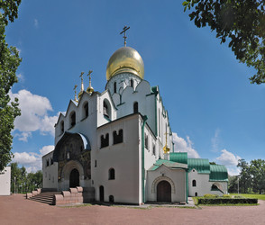 Летний вид Феодоровского Государева собора в Царском Селе (Пушкин), Санкт-Петербург, Россия - Prokrida
