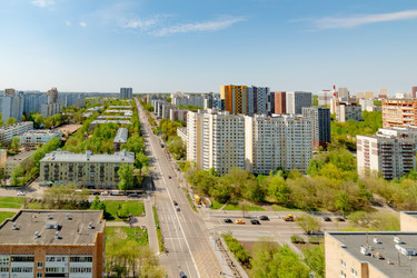 Москва. Кунцево. Улицы Молодогвардейская и Полоцкая - IgorRozhkov