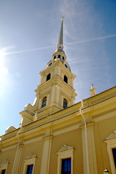 Петропавловский собор со шпилем в Санкт-Петербурге - Zauberfloten