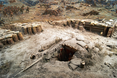 Фрагмент панорамы "Оборона Севастополя". Севастополь, Крым. 2015 год - yablokov