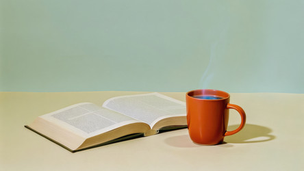 Наслаждаюсь чашечкой теплого кофе с хорошей книгой. Генеративный ИИ - RomanZ