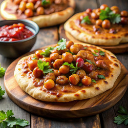 Вкусные лепешки с пряным нутом и зеленью. Генеративный искусственный интеллект - RomanZ