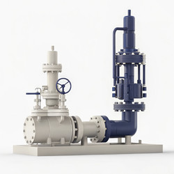 Современное технологическое оборудование для нефтегазовой отрасли, обеспечивающее эффективную работу. Генеративный искусственный интеллект - RomanZ