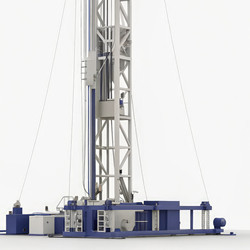 Оборудование для бурения нефтегазовых скважин представлено с высокой степенью детализации и в стандартном масштабе. Генеративный искусственный интеллект - RomanZ