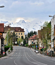 Городской пейзаж Фельдкирха, Форарльберг, Австрия - alekskai