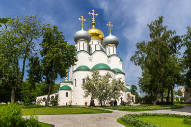 Смоленский собор Богоматери и сады Новодевичьего монастыря, Москва - gumbao
