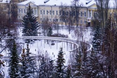 Городской пейзаж. Парк культуры и отдыха «Черное озеро». Казань. Республика Татарстан - kasbes