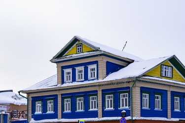 Городской пейзаж. Дом в Старо-татарской слободе. Казань. Республика Татарстан - kasbes