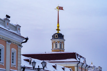 Городской пейзаж. Пушечный двор Казанского кремля. Казань. Республика Татарстан - kasbes