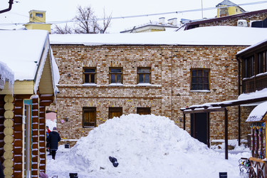Городской пейзаж. Дом в Старо-татарской слободе. Казань. Республика Татарстан - kasbes