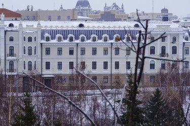Городской пейзаж. Вид на город Казань. Республика Татарстан - kasbes