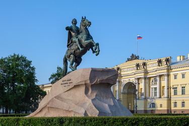 Памятник Петру Великому на Сенатской площади в Санкт-Петербурге - OlgaGubskaya