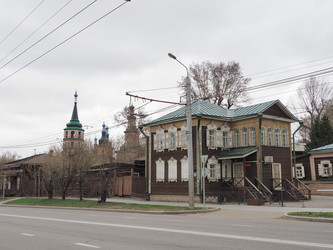 Г. Иркутск. 130-й квартал. («Иркутская слобода») (marka) - marka