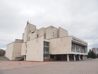 Г. Иркутск. Иркутский областной музыкальный театр им.Н.М.Загурского. Irkutsk. (marka) - marka