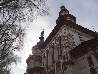 Г. Иркутск. Крестовоздвиженская церковь. Irkutsk. (marka) - marka