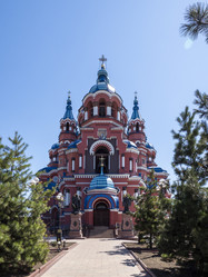 Г. Иркутск. Церковь Казанской иконы Божией Матери. Irkutsk. (marka) - marka